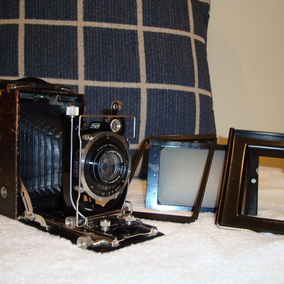 Vintage Rodenstock Folding Camera F. Deckel Munchen Compur VERY GOOD CONDITION! - Picture 1 of 16